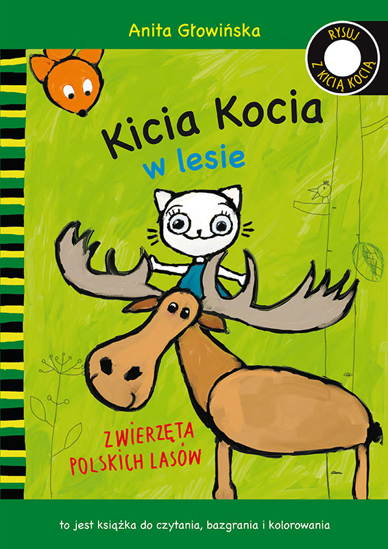 Kicia Kocia w lesie. Zwierzęta polskich lasów
