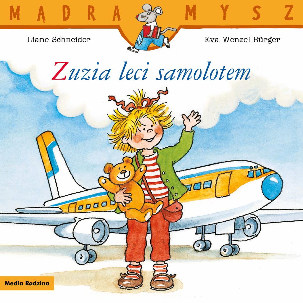 zuzia leci samolotem