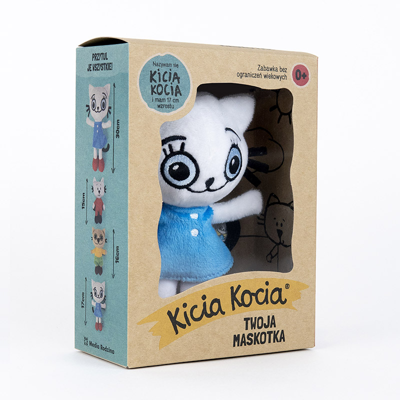 Kicia Kocia - maskotka 17 cm w pudełku