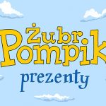 Żubr Pompik rozdaje prezenty