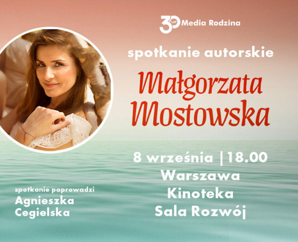 Małgorzata Mostowska - spotkanie autorskie