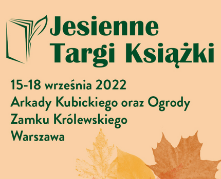 Jesienne Targi Książki w Warszawie