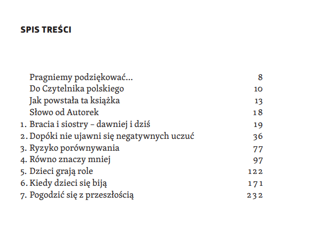 Rodzeństwo bez rywalizacji