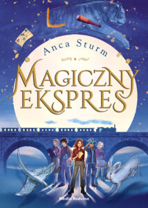 Okładka książki "Magiczny ekspres" nominowanej w Plebiscycie Książka Roku 2020