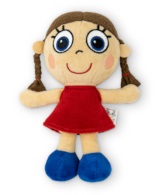 Adelka - maskotka 17 cm